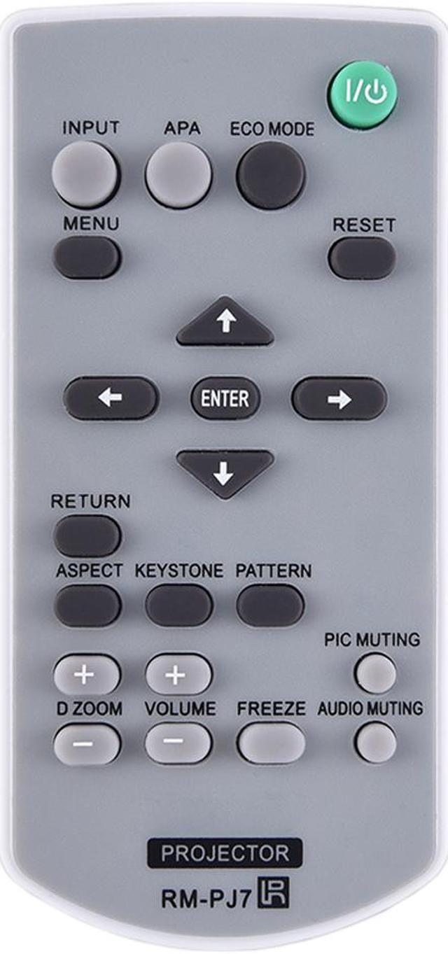 INTECHING RM-PJ7 Projector Remote Control for Sony VPL-BW120S, VPL