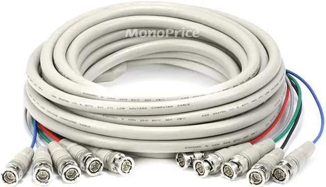 Alt view image 3 of 4 - Monoprice 5Bnc Rgb To 5Bnc Rgb Video Cable - 25Ft