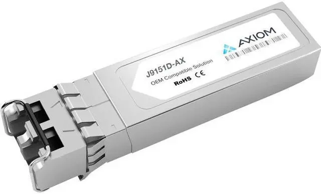 Alt view image 2 of 4 - Axiom J9151D-AX Sfp+ Transceiver Module (Equivalent To: Aruba J9151D) - 10 Gige - 10Gbase-Lr - Lc Single-Mode - Up To 6.2 Miles - 1310 Nm - For Aruba 2540 48, 2920, 2930M 24, 2930M 40, 2930M 48, 3800