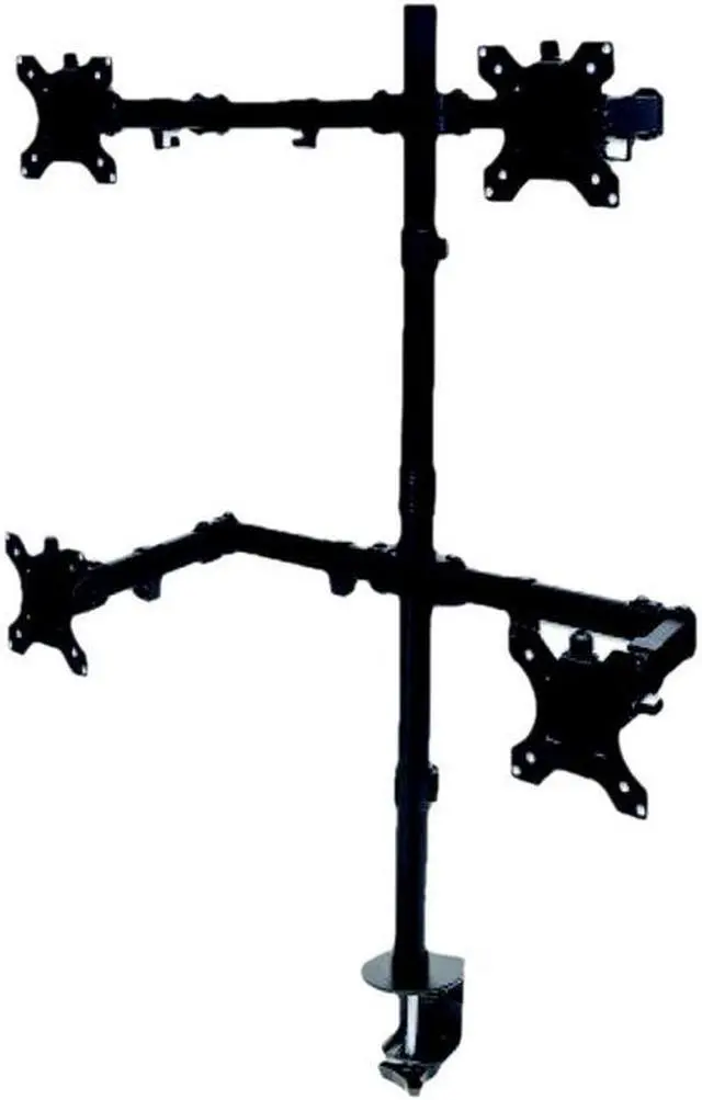 Alt view image 3 of 10 - Manhattan 461566 Desk Mount For Lcd Monitor - Black