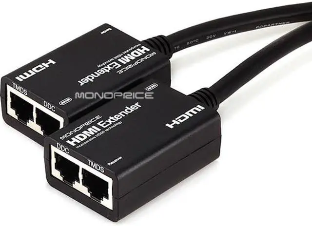 Alt view image 2 of 8 - Monoprice Inc. Hdmi Extender Over Cat5e Or Cat6 Connection Up To 98Ft