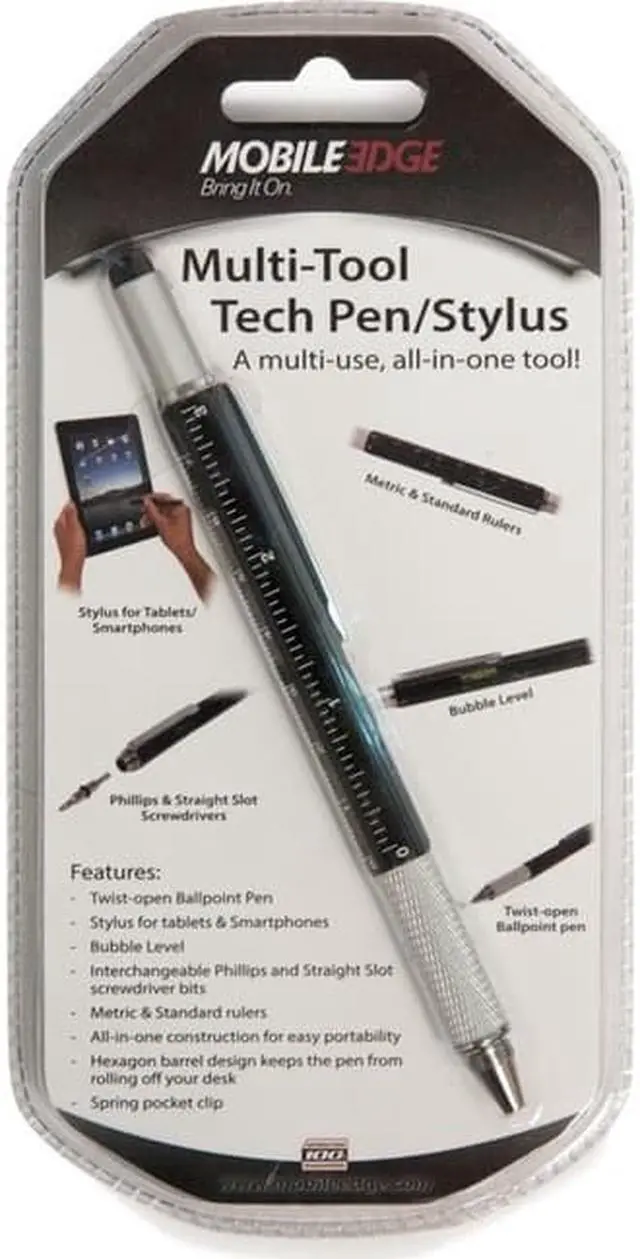 Alt view image 13 of 15 - BLACK MULTI-TOOL STYLUS/PEN