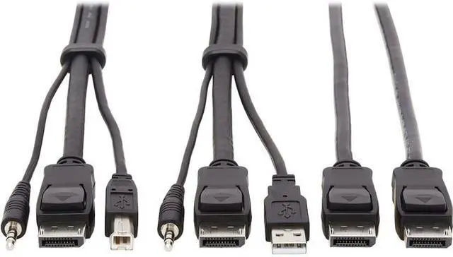 Alt view image 10 of 18 - Tripp Lite KVM Cable P783010DP