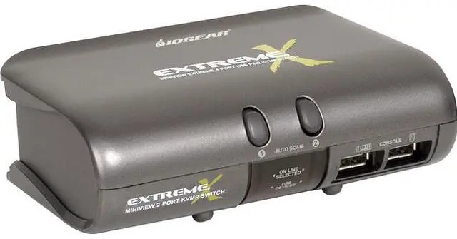Alt view image 2 of 4 - Iogear Miniview Gcs1732 Kvm Switch