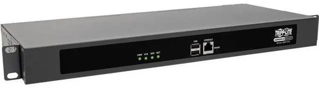 Alt view image 7 of 16 - Tripp Lite Serial Console Server 16-Port 2 USB Ports Dual GbE 4 Gb Flash 1U - Twisted Pair - 2 x Network (RJ-45) - 2 x USB - 16 x Serial Port - 10/100/1000Base-T - Gigabit Ethernet - Desktop, Rack-mou