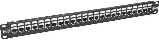 Alt view image 2 of 10 - TRIPP LITE CONNECTIVITY N254-024-SH-6A 24PORT 1U CAT6A PATCH PANEL