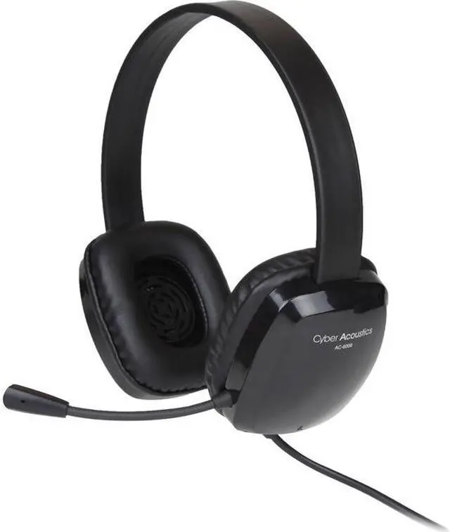Main image of Cyber Acoustics Stereo Headset W/ Single Plug
