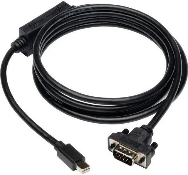 Alt view image 4 of 11 - Tripp Lite P586-010-VGA-V2 10 ft. Mini DisplayPort 1.2 to VGA Active Adapter Cable, Mini DP to HD15 (M/M), 1920x1200/1080p