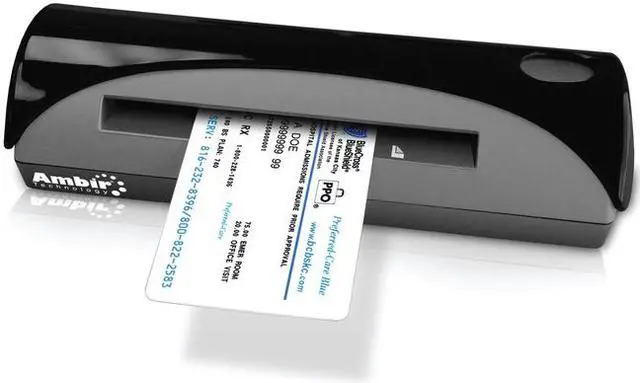Alt view image 5 of 5 - Ambir Simplex ID Card Scanner with AmbirScan (PS667-AS)