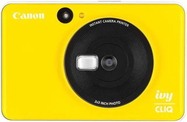 Alt view image 16 of 20 - Canon Ivy Cliq Instant Digital Camera - Bumblebee Yellow