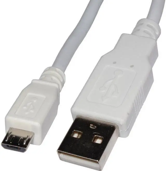 Alt view image 5 of 6 - 4XEM 4XMUSB3WH White Micro USB To USB Data/Charge Cable For Samsung/Kindle/HTC