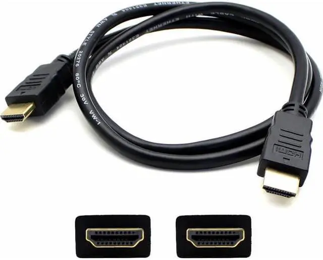 Alt view image 3 of 6 - ADDON HDMIHSMM3 3FT (1M) HDMI 1.4 HIGH SPEED