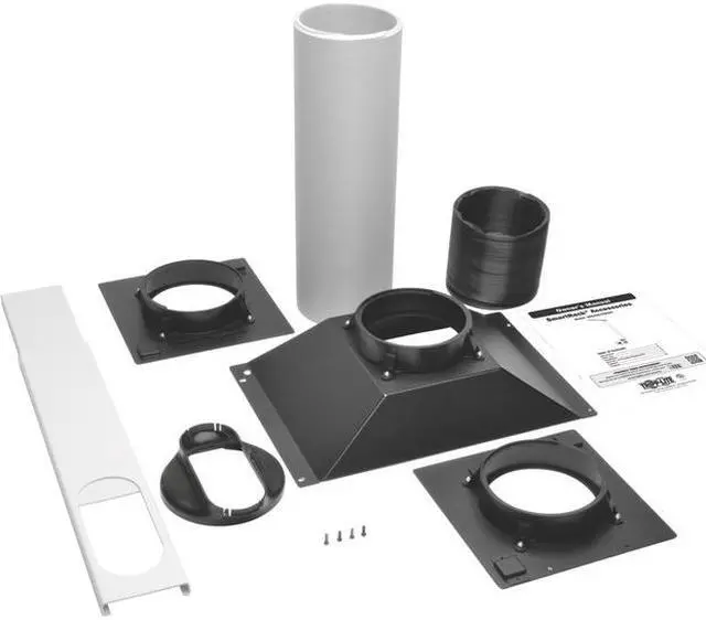 Alt view image 6 of 20 - Tripp Lite SRCOOL7KDUCT Exhaust Duct Kit For Rackmount Cooling Unit - Rack Air Duct Kit - Black