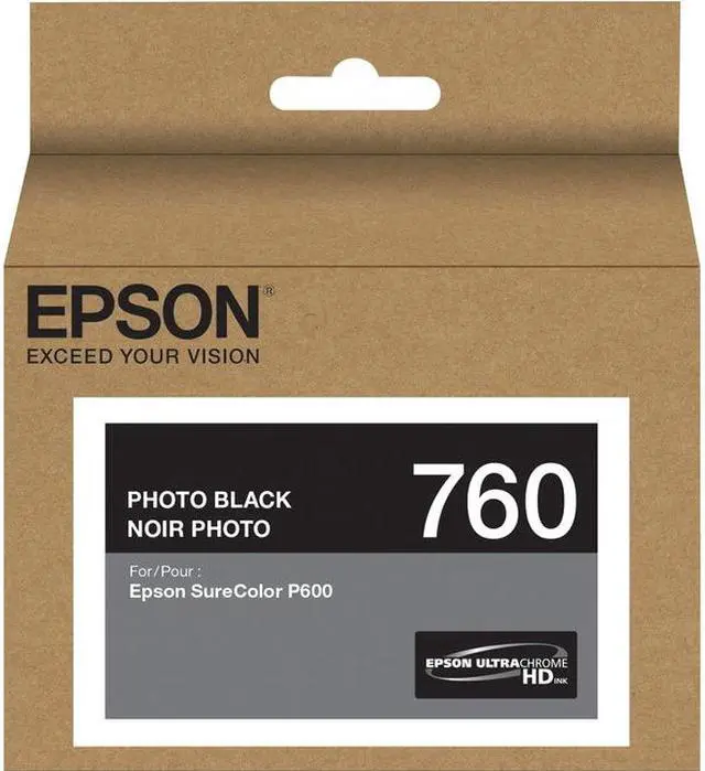 Alt view image 6 of 14 - Epson UltraChrome HD T760 Original Ink Cartridge T760120