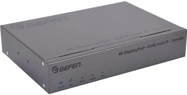 Alt view image 4 of 15 - Gefen 4K Displayport Tm Kvm Over Ip - Sender Package
