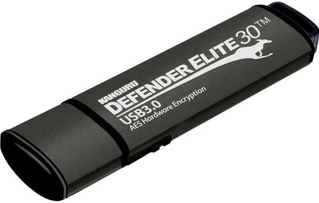 Alt view image 2 of 11 - Kanguru Defender Elite Encrypted Flash Drive