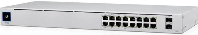 Alt view image 7 of 17 - Ubiquiti UniFi Switch USW-16-POE - switch - 16 ports - managed  (UBI-USW-16-POE)