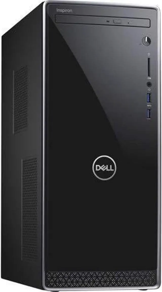 Alt view image 10 of 10 - Dell Inspiron SBR16 3670 Desktop Computer i5-8400 12GB 1TB HDD W10P