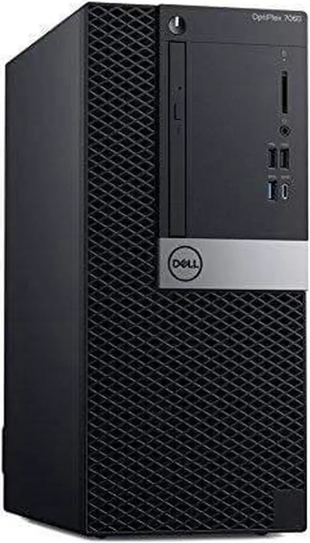 Alt view image 17 of 17 - Dell OptiPlex 7060 Desktop Computer GH6JJ - Core i7 i7-8700 - 8 GB RAM - 500 GB HDD - Mini-tower - Windows 10 Pro 64-bit - AMD Radeon RX 550 4 GB - DVD-Writer - English Keyboard
