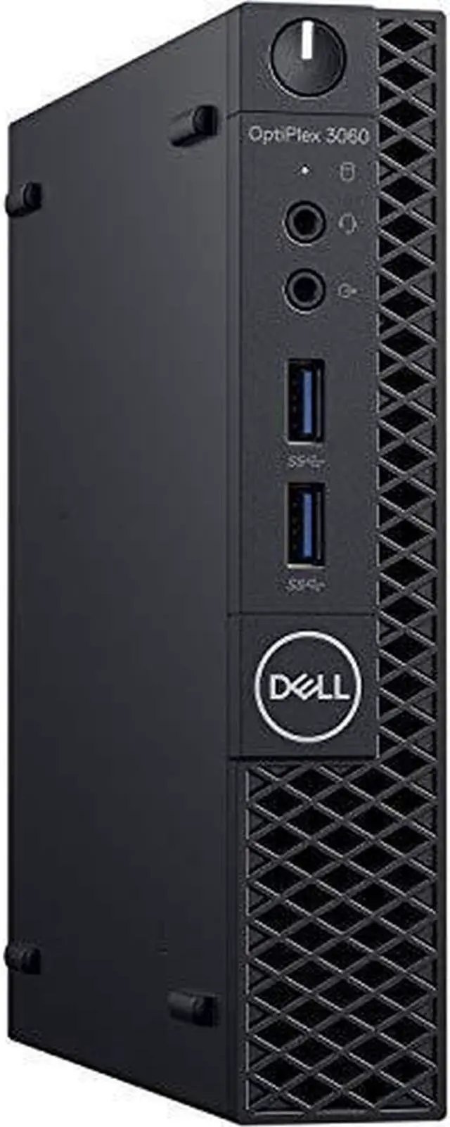 Alt view image 6 of 7 - Dell Optiplex 3060 Intel Core i5-8500T X6 3.5GHz 8GB 256GB SSD Win10, Black