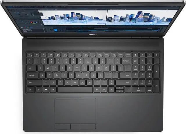Alt view image 3 of 13 - Dell Precision 7000 7560 Workstation Laptop (2021) | 15.6" FHD Touch | Core i7 - 256GB SSD - 32GB RAM - RTX A2000 | 8 Cores @ 4.8 GHz - 11th Gen CPU