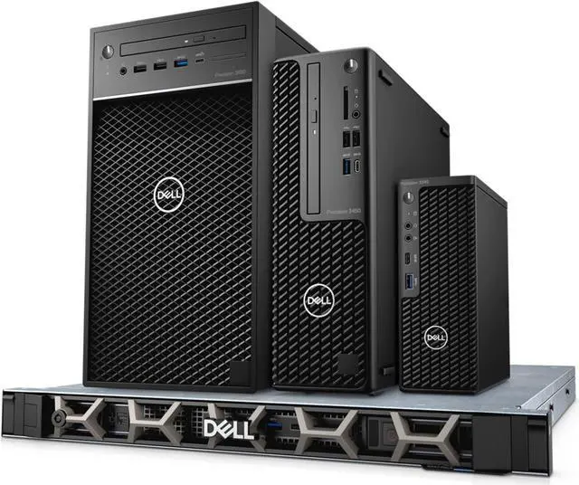 Alt view image 7 of 14 - Dell Precision T3650 Workstation Desktop (2021) | Core i7 - 1TB HDD + 256GB SSD - 8GB RAM - Quadro P1000 | 8 Cores @ 4.9 GHz - 11th Gen CPU