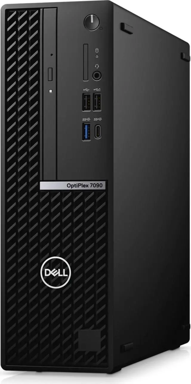 Alt view image 3 of 7 - Dell Optiplex 7000 7090 SFF Small Form Factor Desktop (2021) | Core i7 - 1TB SSD - 16GB RAM - RX 550 | 8 Cores @ 4.9 GHz
