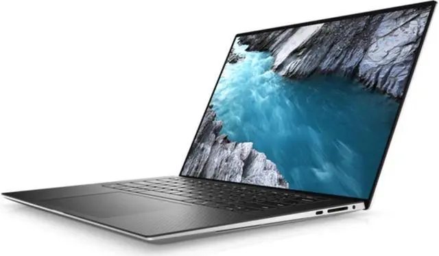 Alt view image 3 of 9 - 2020 Dell XPS 9500 Laptop 15" - Intel Core i5 10th Gen - i5-10300H - Quad Core 4.5Ghz - 256GB SSD - 8GB RAM - 1920x1200 FHD+ - Windows 10 Home Silver