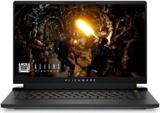 Alt view image 5 of 6 - Dell Alienware m15 R6 Laptop | 15.6" 1920x1080 FHD | Core i7-11800H - 256GB SSD Hard Drive - 8GB RAM - Nvidia GeForce RTX 3050 Ti | 8 cores @ 4.6 GHz - 4GB GDDR6 Win 11 Home Black