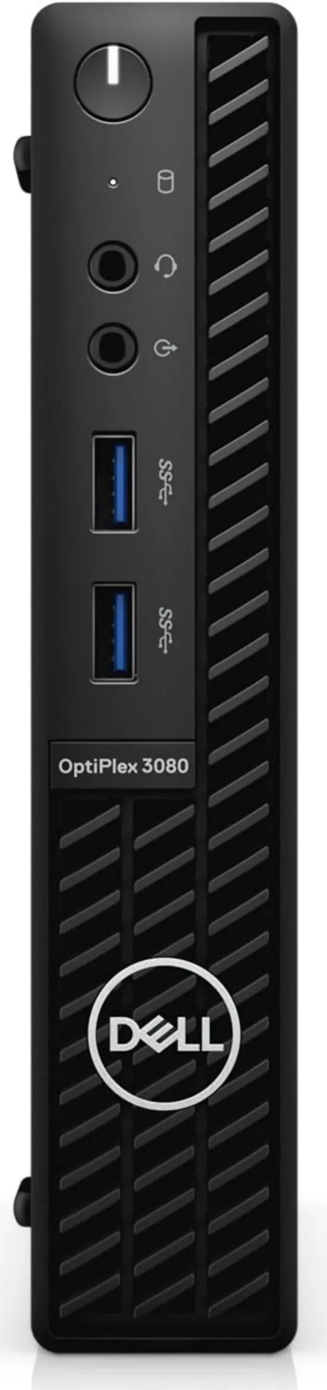 Alt view image 6 of 8 - Dell OptiPlex 3000 3080 Micro Tower Desktop (2020) | Core i3 - 128GB SSD - 4GB RAM | 4 Cores @ 4.3 GHz - 10th Gen CPU