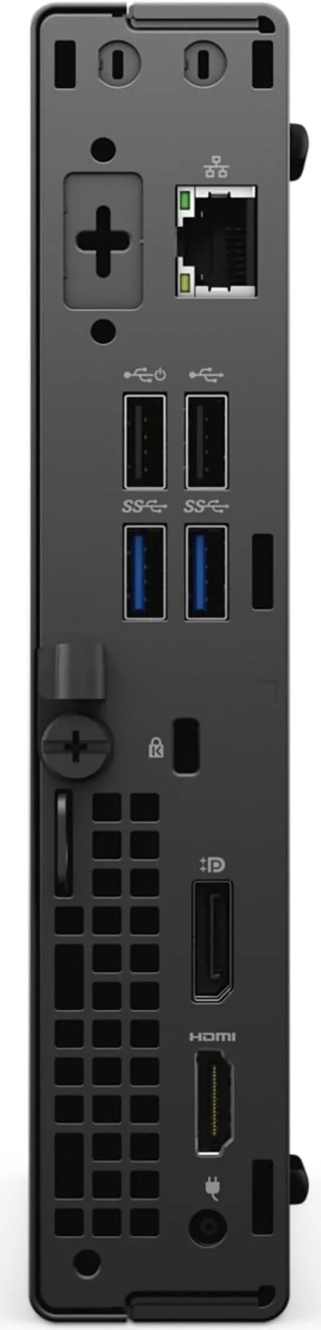 Alt view image 5 of 8 - Dell OptiPlex 3000 3080 Micro Tower Desktop (2020) | Core i3 - 128GB SSD - 4GB RAM | 4 Cores @ 4.3 GHz - 10th Gen CPU