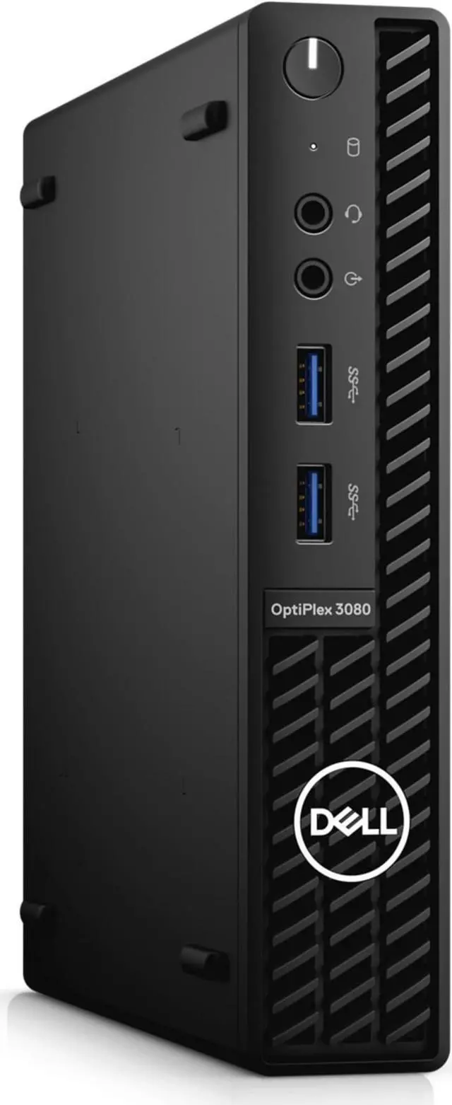 Alt view image 4 of 8 - Dell OptiPlex 3000 3080 Micro Tower Desktop (2020) | Core i3 - 128GB SSD - 4GB RAM | 4 Cores @ 4.3 GHz - 10th Gen CPU
