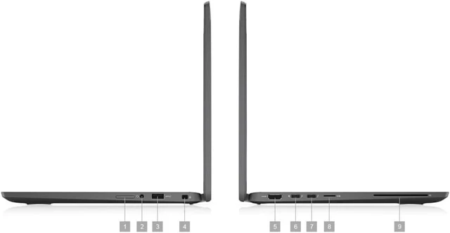 Alt view image 10 of 14 - 2020 Dell Latitude 7310 Laptop 13" - Intel Core i5 10th Gen - i5-10310U - Quad Core 4.4Ghz - 256GB SSD - 16GB RAM - 1366x768 HD - Windows 10 Pro Carbon