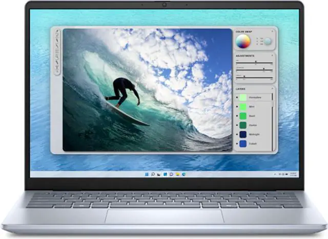 Alt view image 2 of 6 - Dell Inspiron 5440 Laptop (2024) Touch | 14" 1920x1200 FHD+ | Core 5 - 120U - 1TB SSD Hard Drive - 32GB RAM | 10 cores @ 5 GHz Win 11 Pro Blue