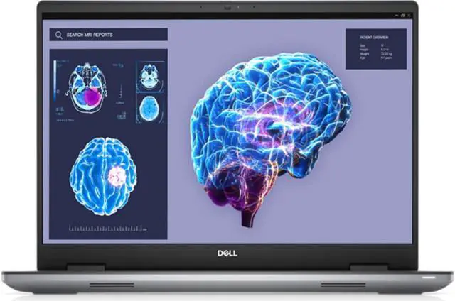 Alt view image 2 of 6 - Dell Precision 7680 Workstation Laptop (2023) | 16" 1920x1200 FHD+ | Core i9 - 13950HX - 512GB SSD Hard Drive - 16GB RAM - Nvidia GeForce RTX 4090 | 24 cores @ 5.5 GHz - 16GB GDDR6X Win 11 Pro Silver