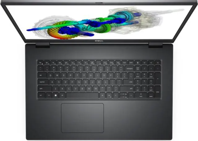 Alt view image 3 of 6 - Dell Precision 7770 Workstation Laptop (2022) | 17.3" 1920x1080 FHD | Core i5 - 12600HX - 512GB SSD Hard Drive - 8GB RAM | 12 cores @ 4.6 GHz Win 11 Pro Silver