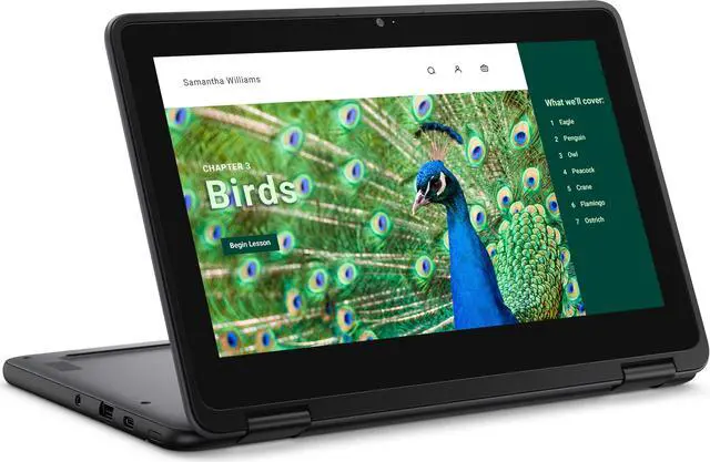Main image of Dell Chromebook 3120 Laptop (2024) | 11.6" 1366x768 HD | Pentium - N100 - 64GB SSD Hard Drive - 8GB RAM | cores @ GHz Chrome OS