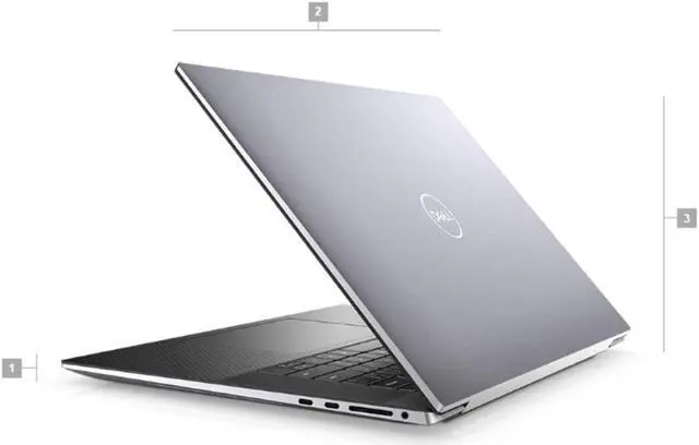 Alt view image 2 of 6 - Dell Precision 5760 Workstation Laptop | 17" 1920x1200 FHD+ | Core i7 - 11850H - 16GB SSD Hard Drive - 16GB RAM - Nvidia RTX A2000 | 8 cores @ 4.8 GHz - 4GB GDDR6 Win 11 Pro Black