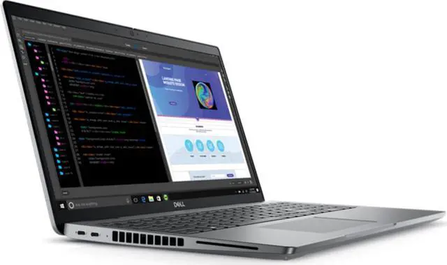 Alt view image 3 of 6 - Dell Precision 3580 Workstation Laptop (2023) | 15.6" 1920x1080 FHD | Core i7 - 1370P - 1TB SSD Hard Drive - 64GB RAM - Nvidia GeForce RTX A500 | 14 cores @ 5.2 GHz - 4GB GDDR6 Win 11 Pro Black