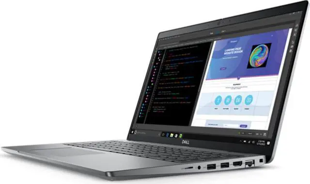 Alt view image 4 of 6 - Dell Precision 3580 Workstation Laptop (2023) | 15.6" 1920x1080 FHD | Core i7 - 1370P - 1TB SSD Hard Drive - 64GB RAM - Nvidia GeForce RTX A500 | 14 cores @ 5.2 GHz - 4GB GDDR6 Win 11 Pro Black