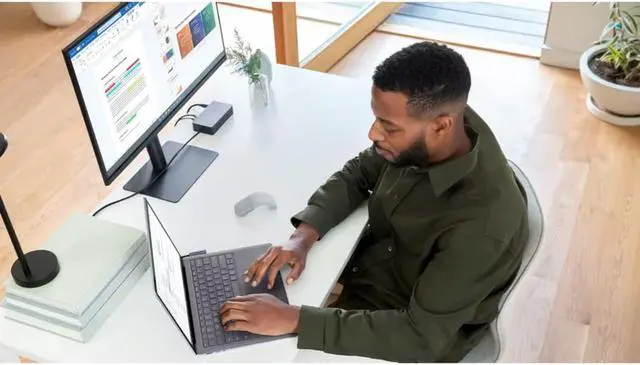 Alt view image 2 of 5 - Microsoft Surface Laptop 5 13.5 Laptop (2022) Touch | 13.5" 2256x1504 2K | Core i7 - 1265U - 1TB HDD Hard Drive - 32GB RAM | 10 cores @ 4.8 GHz Win 11 Pro Silver