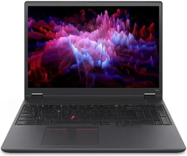 Main image of Lenovo ThinkPad P16v Gen 1 AMD Workstation Laptop (2023) | 16" 1920x1080 FHD | Ryzen 7 - 7840HS - 1TB HDD Hard Drive - 64GB RAM | 8 cores @ 5.1 GHz Win 11 Pro Black