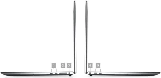 Alt view image 3 of 6 - Dell Precision 5770 Workstation Laptop (2022) | 17" 1920x1200 FHD+ | Core i7 - 12700H - 256GB SSD Hard Drive - 16GB RAM - Nvidia RTX A2000 | 14 cores @ 4.7 GHz - 4GB GDDR6 Win 11 Pro Silver