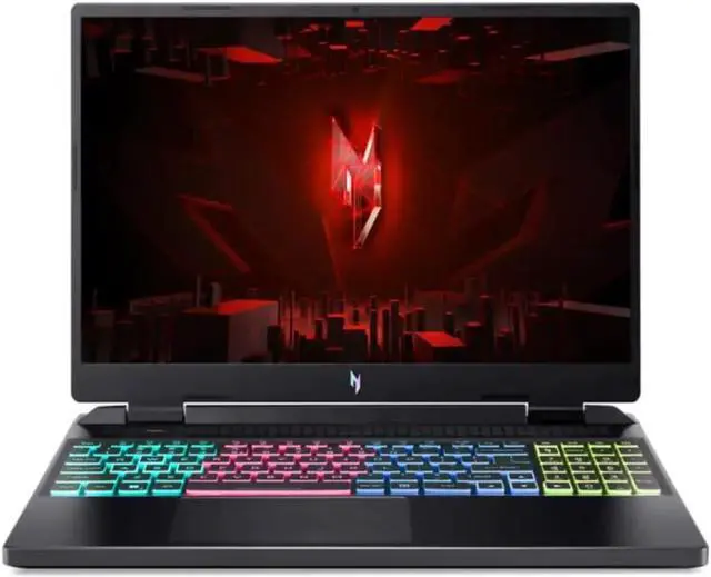 Alt view image 5 of 5 - Acer Nitro 17 AN17-41 Laptop (2023) | 17.3" 1920x1080 FHD | Ryzen 7 Pro - 7840HS - 1TB HDD Hard Drive - 16GB RAM - Nvidia GeForce RTX 4050 | 8 cores @ 5.1 GHz - 6GB GDDR6 Win 11 Home Black