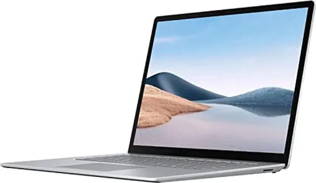 Main image of Microsoft Surface Laptop 4 15 Laptop Touch | 15" 2496x1664 | Core i7 - 1185G7 - 256GB SSD Hard Drive - 8GB RAM | 4 cores @ 4.4 GHz Win 11 Pro Silver