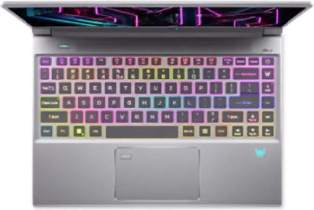 Alt view image 4 of 7 - Acer Predator Triton 14 PT14-51 Laptop (2023) | 14" 1920x1200 FHD+ | Core i7 - 13700H - 512GB SSD Hard Drive - 16GB RAM - Nvidia GeForce RTX 4050 | 14 cores @ 5 GHz - 6GB GDDR6 Win 11 Home Black