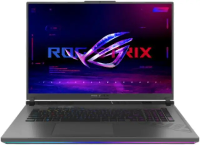Alt view image 5 of 6 - Asus ROG Strix G18 G814 Laptop (2023) | 14" 2560x1600 QHD+ | Core i9 - 14900HX - 32GB SSD Hard Drive - 8GB RAM - Nvidia GeForce RTX 4070 | 24 cores @ 5.8 GHz - 8GB GDDR6X Win 11 Pro Black