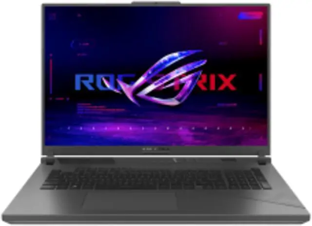 Alt view image 2 of 6 - Asus ROG Strix G18 G814 Laptop (2023) | 14" 2560x1600 QHD+ | Core i9 - 14900HX - 32GB SSD Hard Drive - 8GB RAM - Nvidia GeForce RTX 4070 | 24 cores @ 5.8 GHz - 8GB GDDR6X Win 11 Pro Black