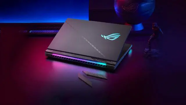 Alt view image 6 of 6 - Asus ROG Strix G17 Advantage Edition G713 Laptop | 17.3" 1920x1080 FHD | Ryzen 7 - 6800H - 2TB SSD Hard Drive - 64GB RAM - Nvidia GeForce RTX 3050 Ti | 8 cores @ 4.7 GHz - 4GB GDDR6 Win 11 Home Black