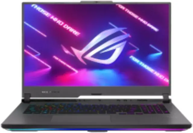 Alt view image 4 of 6 - Asus ROG Strix G17 Advantage Edition G713 Laptop | 17.3" 1920x1080 FHD | Ryzen 7 - 6800H - 2TB SSD Hard Drive - 64GB RAM - Nvidia GeForce RTX 3050 Ti | 8 cores @ 4.7 GHz - 4GB GDDR6 Win 11 Home Black